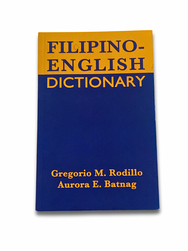 Filipino-English Dictionary