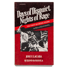 Days of Disquiet, Nights of Rage