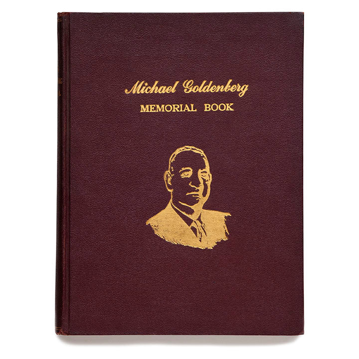 Michael Goldenberg Memorial Book