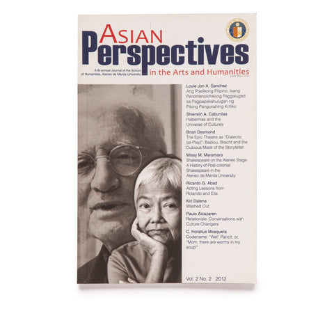 Asian Perspectives in the Arts & Humanities Vol. 2 No. 2